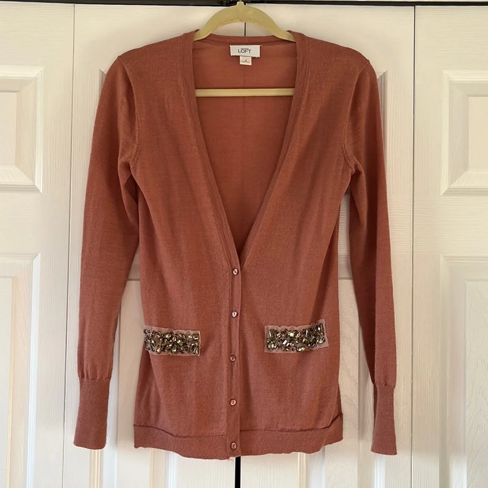 Ann Taylor LOFT Cardigan - Picture 1 of 7